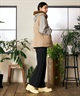 RIKKA FEMME リッカファム ベスト レディース リバーシブル 2way ボア キルティング RF6F-0201(BEG-FREE)