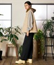 RIKKA FEMME リッカファム ベスト レディース リバーシブル 2way ボア キルティング RF6F-0201(BEG-FREE)