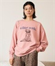 RIKKA FEMME リッカファム トレーナー スウェット レディース 裏毛 ドッググラフィック RF6F-1101(GRY-FREE)