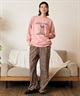 RIKKA FEMME リッカファム トレーナー スウェット レディース 裏毛 ドッググラフィック RF6F-1101(GRY-FREE)