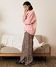 RIKKA FEMME リッカファム トレーナー スウェット レディース 裏毛 ドッググラフィック RF6F-1101(GRY-FREE)