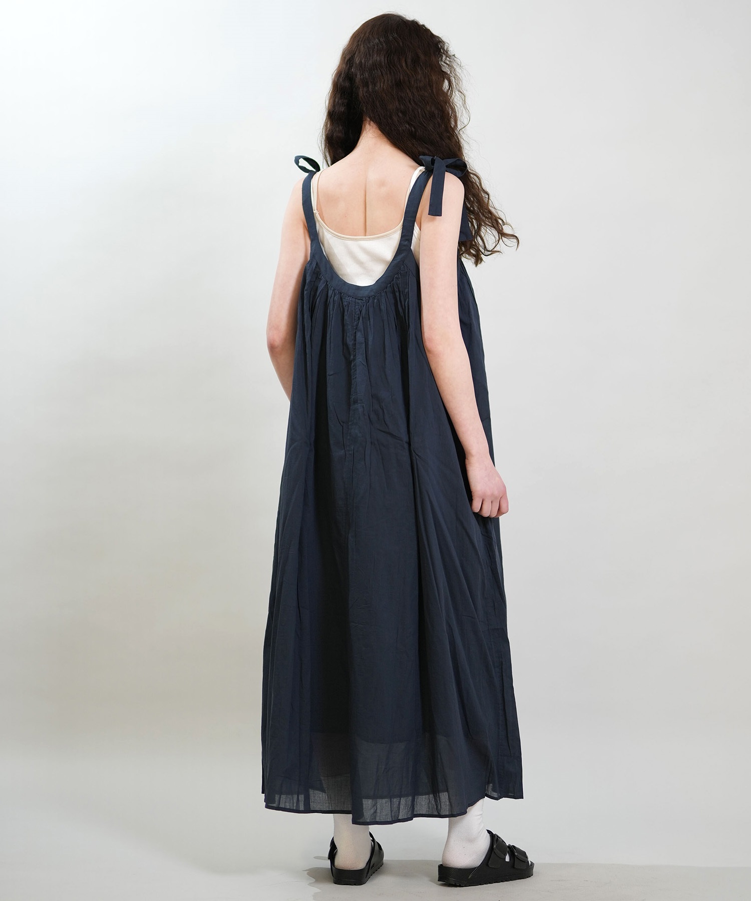 RIKKA FEMME リッカファム ワンピース レディース リボンワンピ ロング丈 RF6S-1402(WHT-FREE)