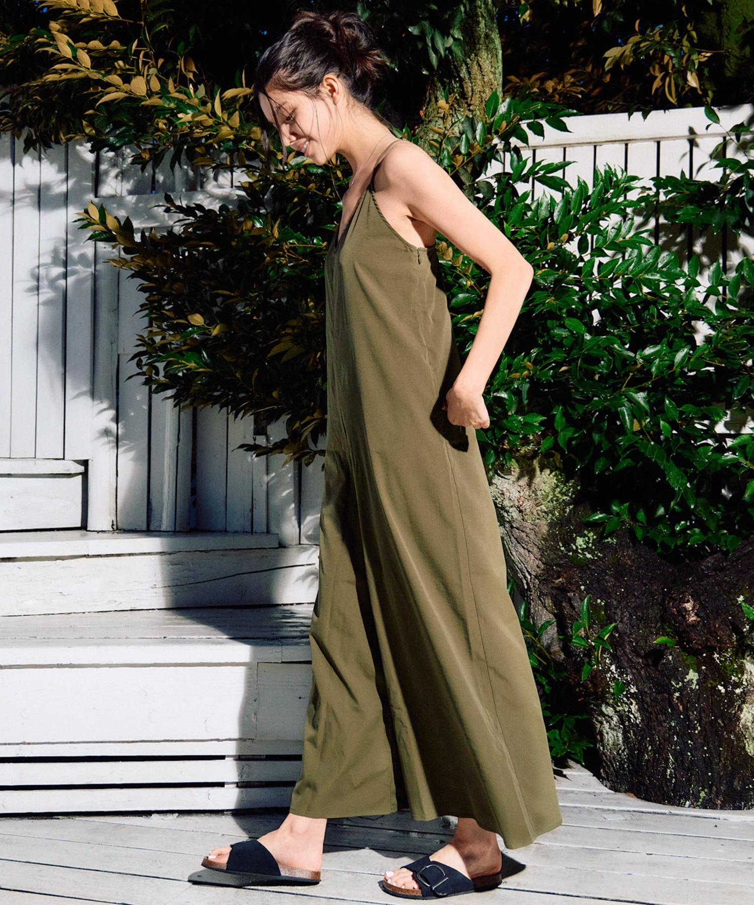 RIKKA FEMME リッカファム サロペット レディース キャミソール 吸水速