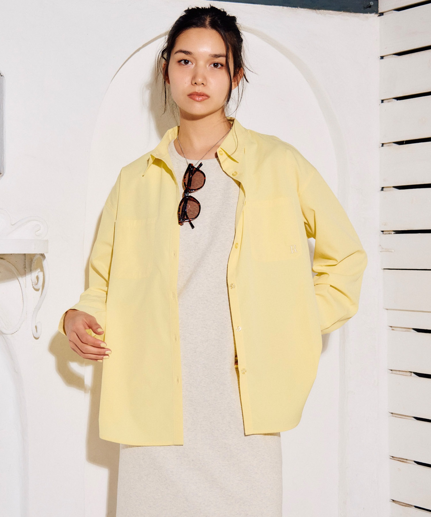 RIKKA FEMME リッカファム ワンピース レディース リブワンピ ロング丈 RF6S-1408(GRY-FREE)