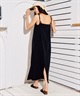 RIKKA FEMME リッカファム ワンピース レディース キャミワンピ マキシ丈 RF6S-1404(BLK-FREE)