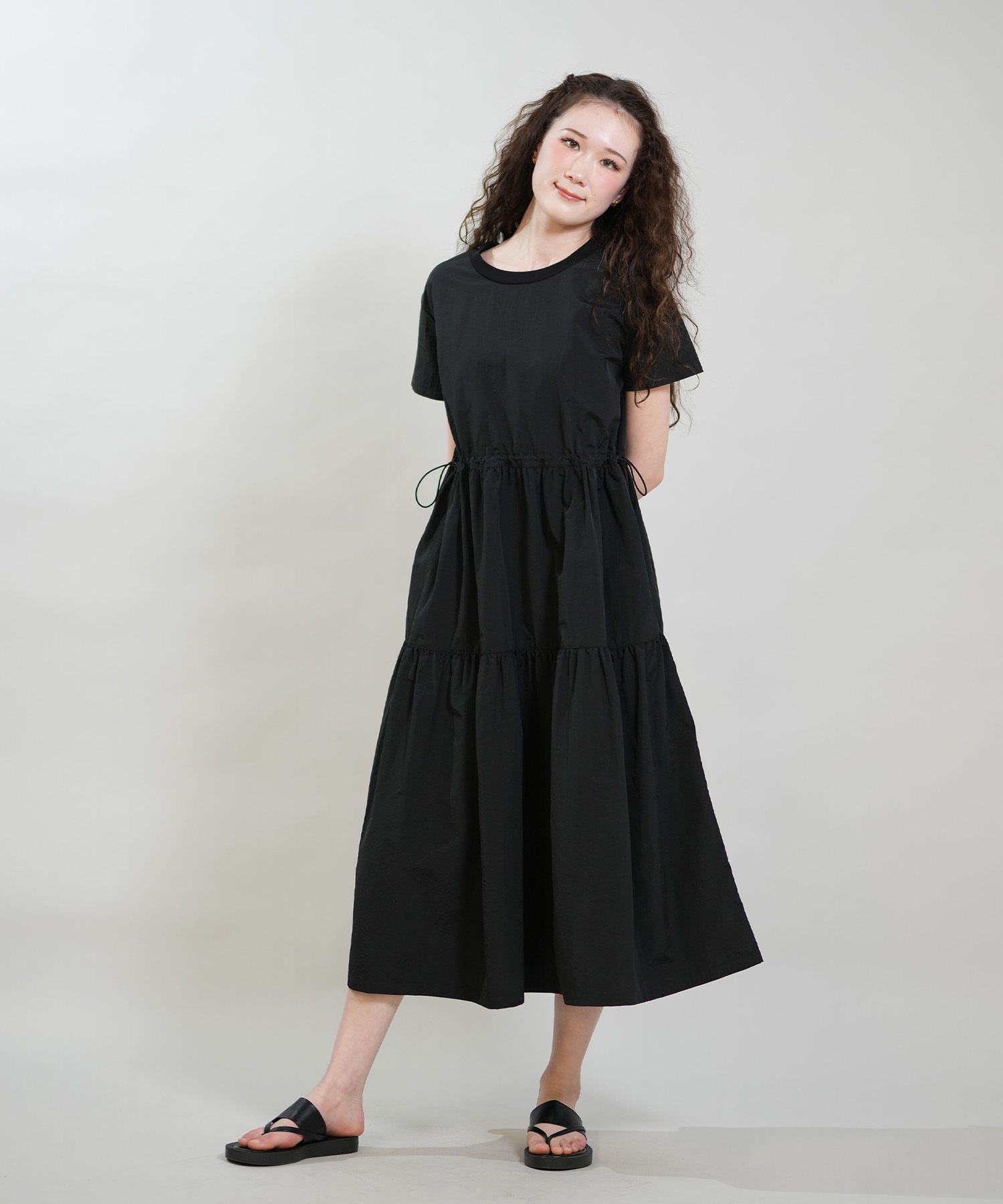 RIKKA FEMME リッカファム ワンピース レディース ロング丈 ウエスト