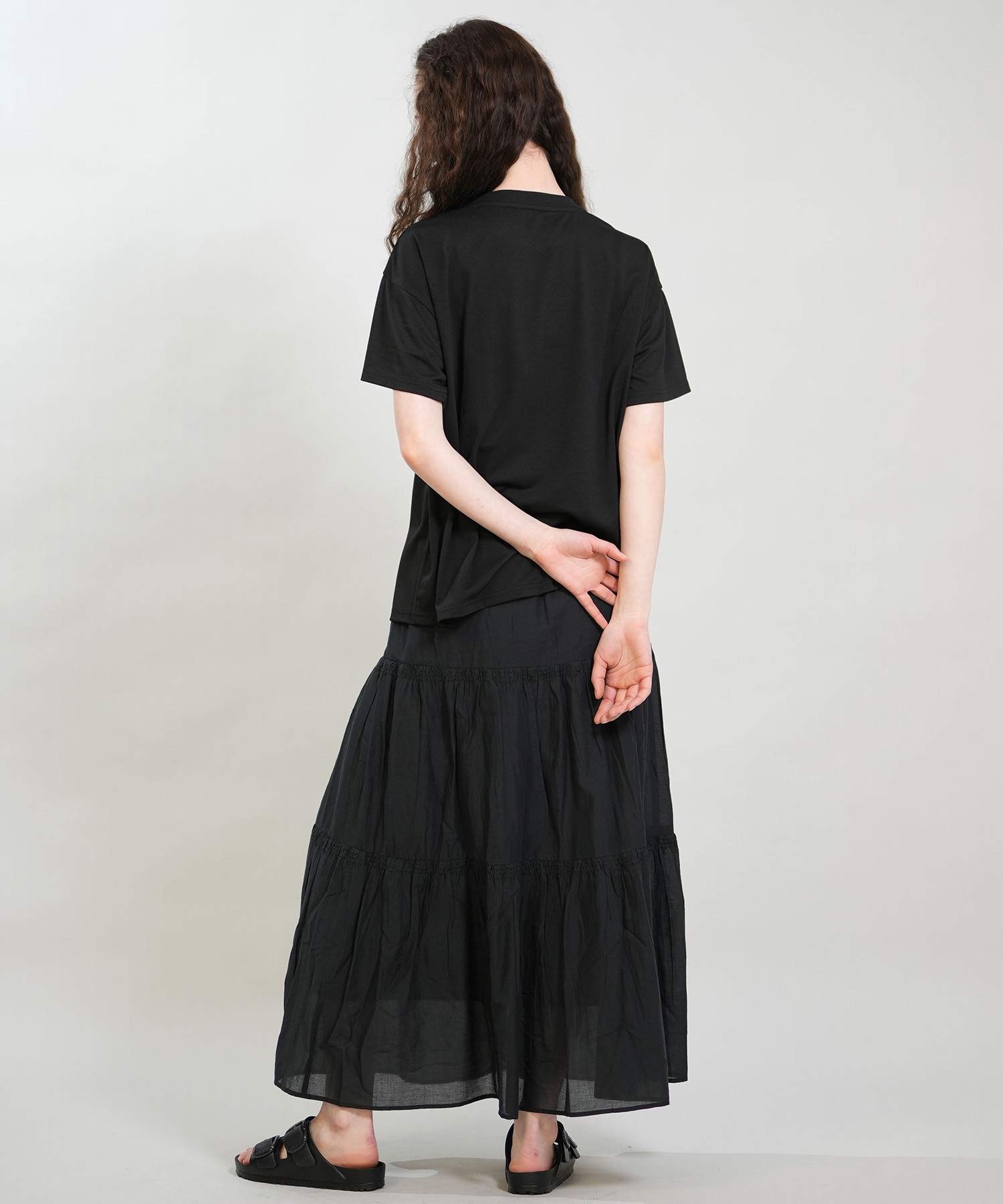 RIKKA FEMME リッカファム 半袖 Tシャツ レディース フォトT UVカット 接触冷感 RF6S-2107(WHT-FREE)