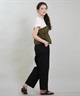 RIKKA FEMME リッカファム 半袖 Tシャツ レディース ドロスト ギャザー ドッキングカットソー RF6S-2106(BEG-FREE)