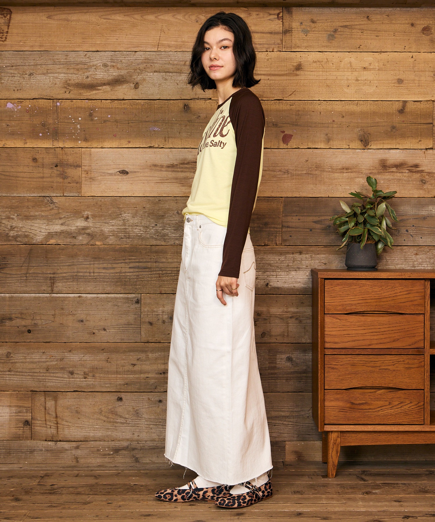 RIKKA FEMME リッカファム 長袖 Tシャツ ロンT レディース ロゴ
