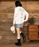 RIKKA FEMME リッカファム 長袖 Tシャツ ロンT レディース バックプリント グラフィック RF6F-2203(WHT-FREE)