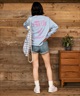RIKKA FEMME リッカファム 長袖 Tシャツ ロンT レディース バックプリント グラフィック RF6F-2203(WHT-FREE)