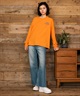 RIKKA FEMME リッカファム 長袖 Tシャツ ロンT レディース バックプリント グラフィック RF6F-2203(WHT-FREE)