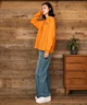 RIKKA FEMME リッカファム 長袖 Tシャツ ロンT レディース バックプリント グラフィック RF6F-2203(WHT-FREE)