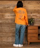 RIKKA FEMME リッカファム 長袖 Tシャツ ロンT レディース バックプリント グラフィック RF6F-2203(WHT-FREE)