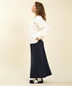RIKKA FEMME リッカファム 長袖 Tシャツ ロンT レディース バックプリント グラフィック RF6F-2203(WHT-FREE)
