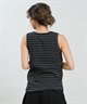 RIKKA FEMME リッカファム タンクトップ レディース ボーダー リブ ヘンリータンクトップ RF6S-2301(BR/NV-FREE)