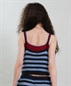RIKKA FEMME リッカファム キャミソール レディース ニットキャミ ボーダー かぎ針編み セットアップ対応 RF6S-2303(BLU-FREE)
