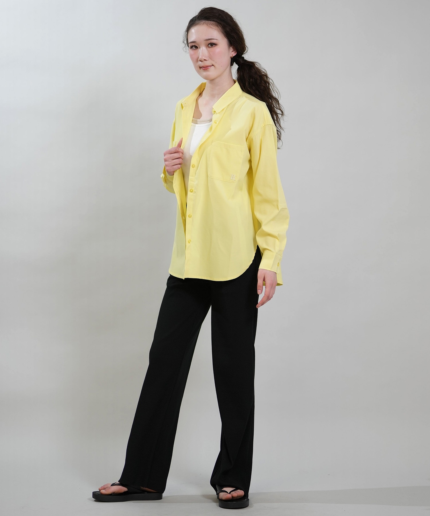 RIKKA FEMME リッカファム 長袖 シャツ レディース 吸水速乾 UVカット
