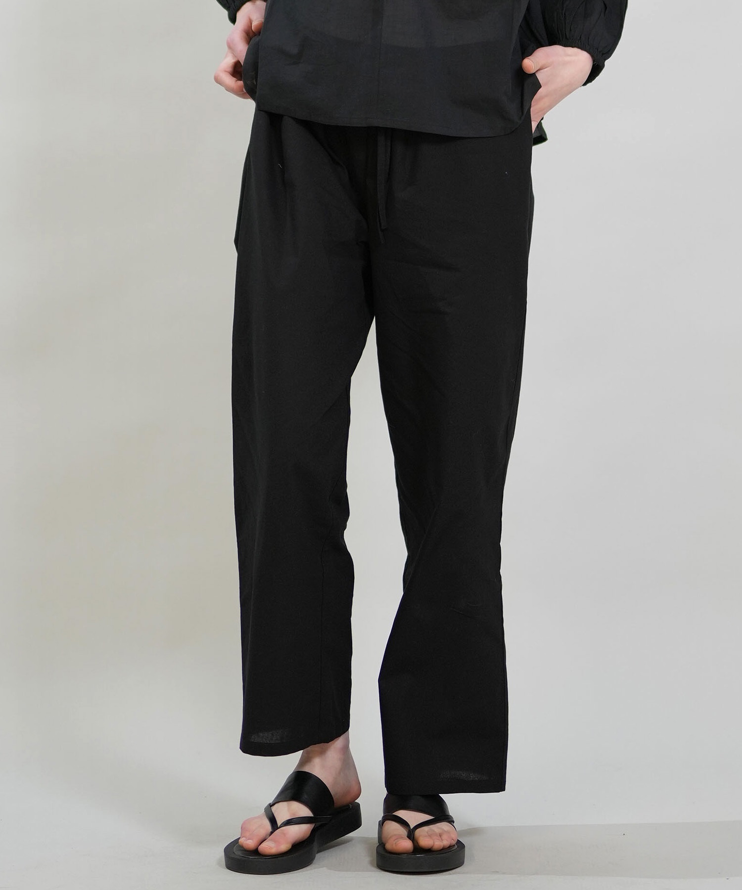 RIKKA FEMME リッカファム ロングパンツ レディース イージーパンツ RF6S-3102(WT/GY-FREE)