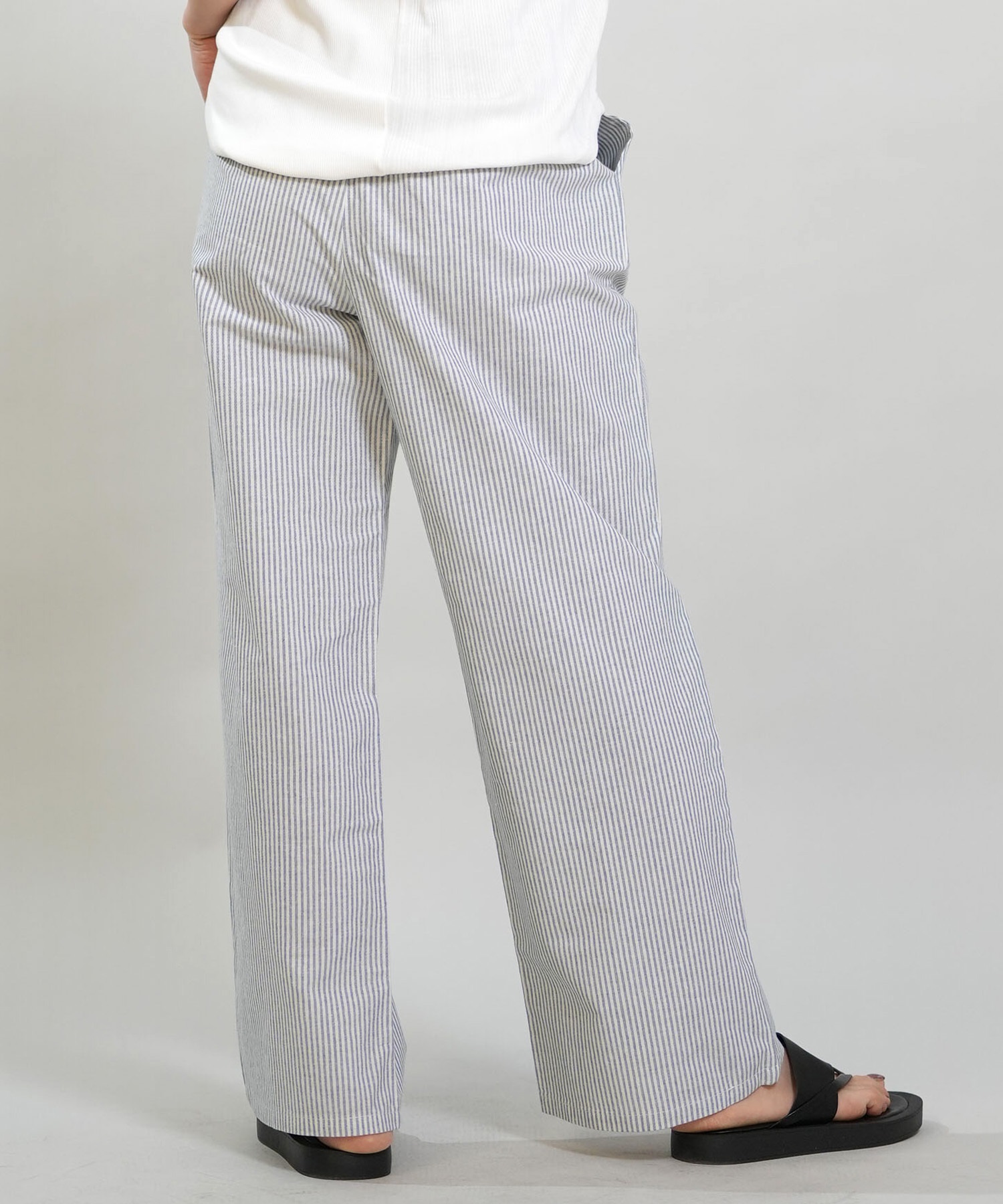 RIKKA FEMME リッカファム ロングパンツ レディース イージーパンツ RF6S-3102(WT/GY-FREE)