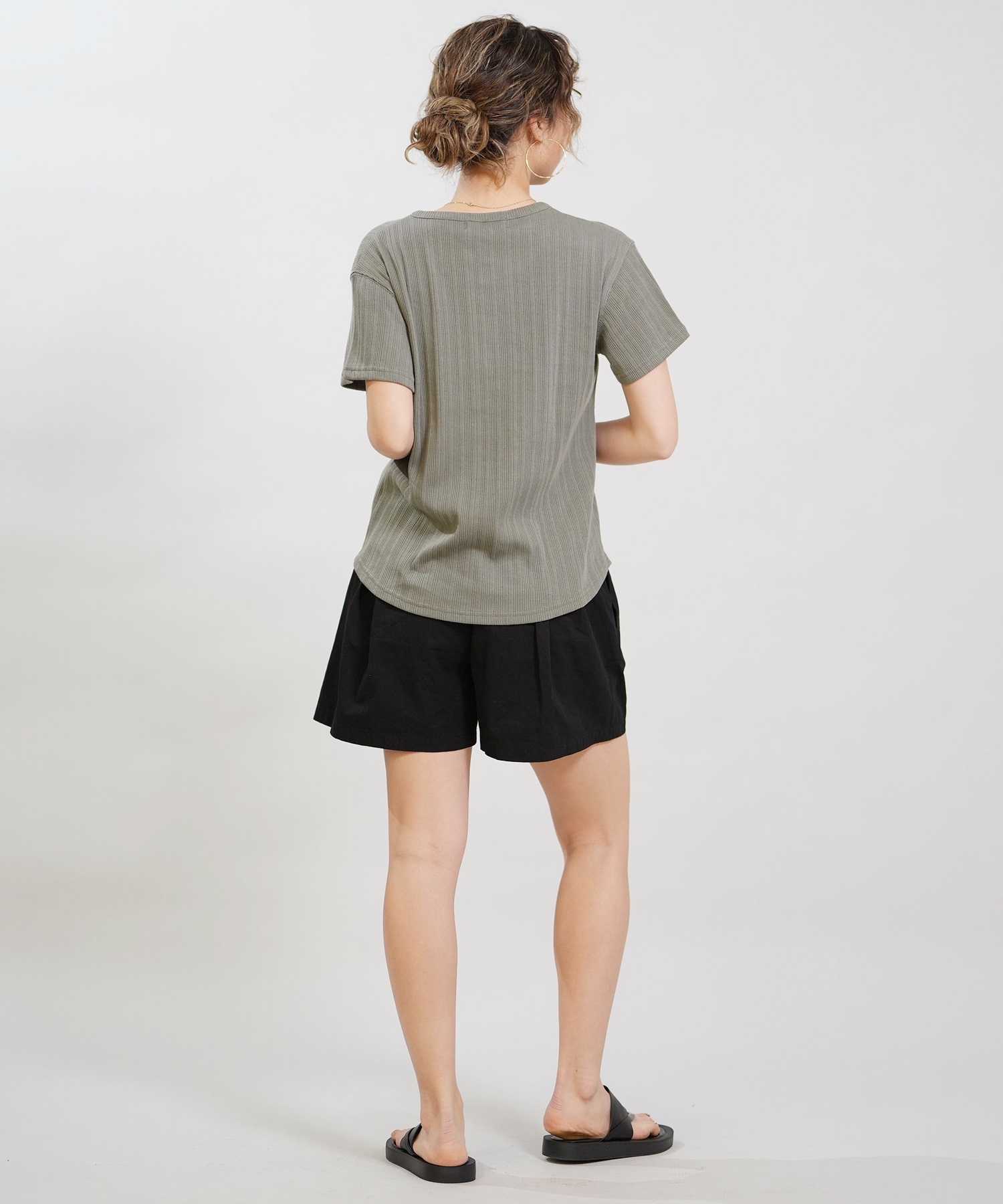 RIKKA FEMME リッカファム ショートパンツ レディース RF6S-3303(BEG-SM)