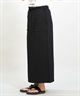 RIKKA FEMME リッカファム スカート レディース Iライン ロング丈 スウェット RF6S-3502(BLK-FREE)