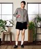 RIKKA FEMME リッカファム スカート レディース ミニスカート コーデュロイスコート RF6F-3502(BLK-SM)
