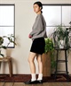 RIKKA FEMME リッカファム スカート レディース ミニスカート コーデュロイスコート RF6F-3502(BLK-SM)