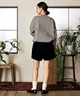 RIKKA FEMME リッカファム スカート レディース ミニスカート コーデュロイスコート RF6F-3502(BLK-SM)