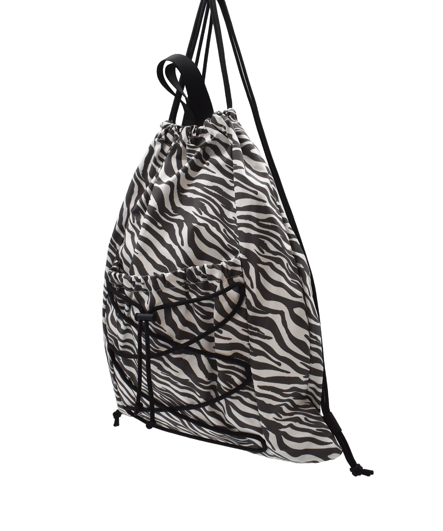 RIKKA FEMME リッカファム ナップサック アニマル柄 ドローコードナップサック RFA6S-0101(BLK-FREE)