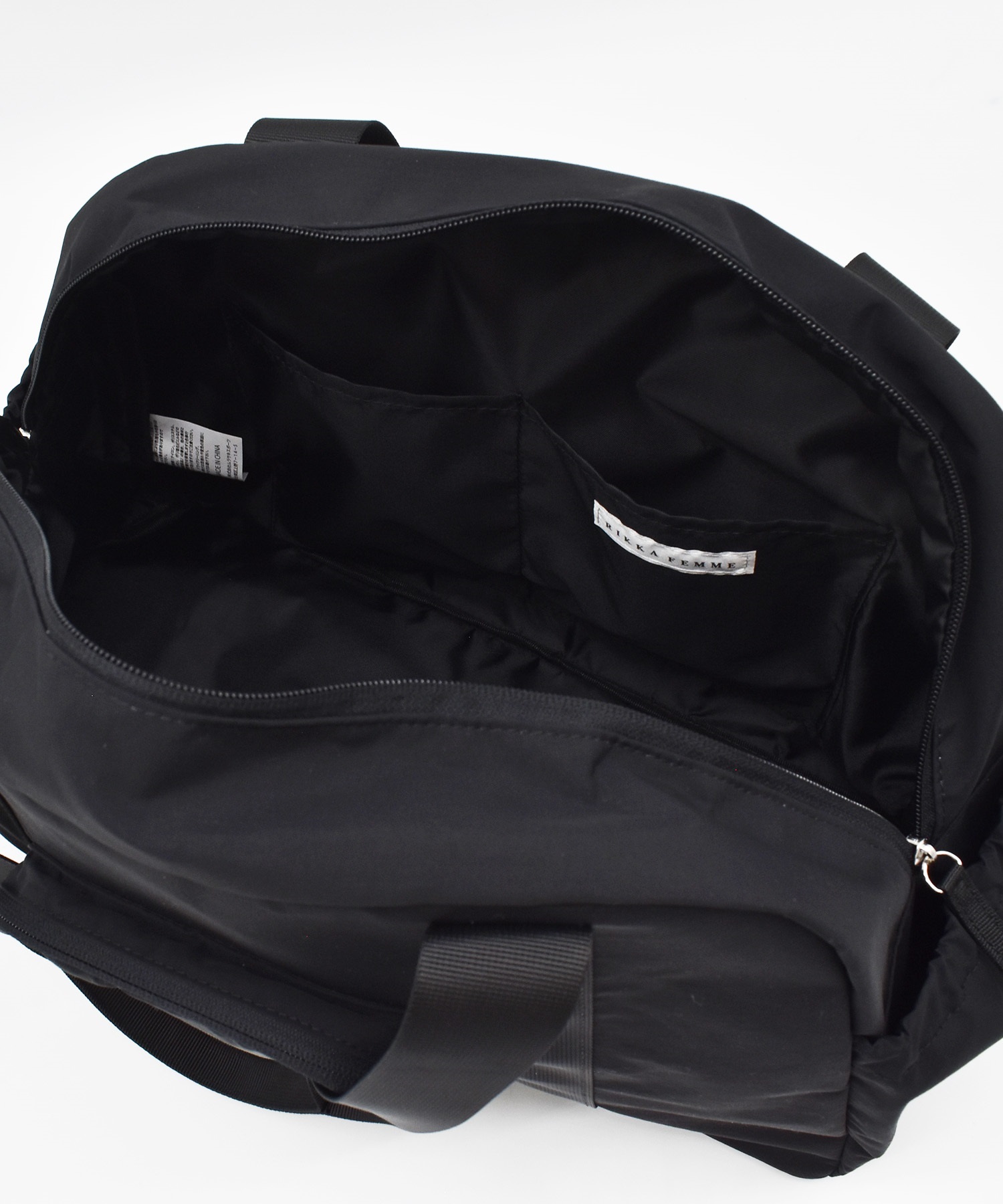 RIKKA FEMME リッカファム バッグ ボストンバッグ アニマル柄 RFA6S-0104(BLK-FREE)