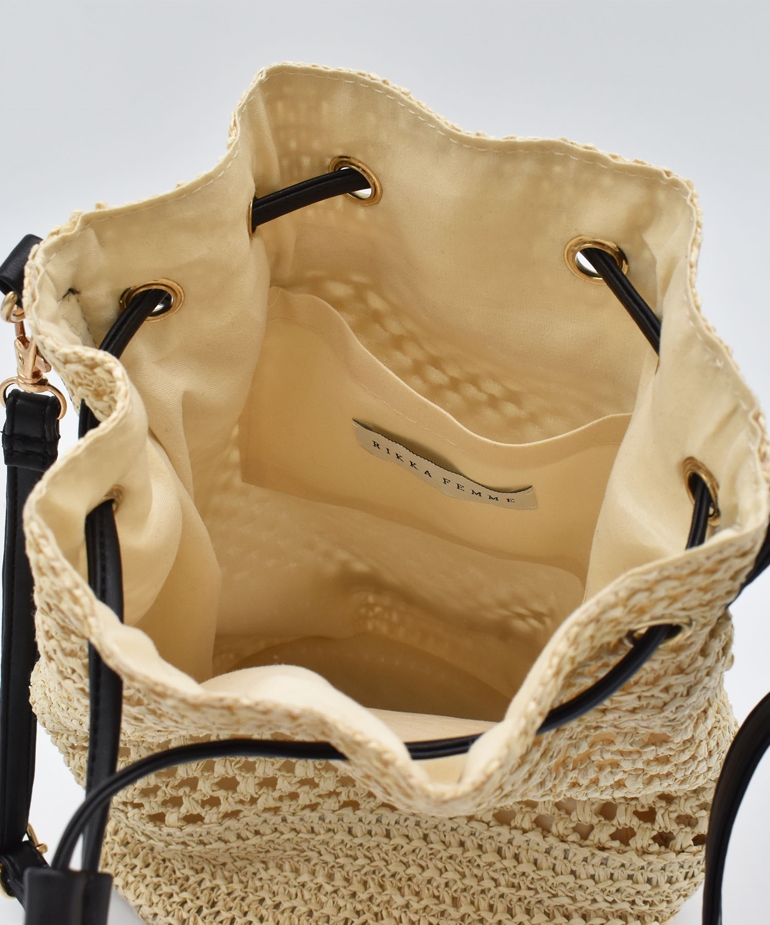 RIKKA FEMME リッカファム ショルダーバッグ かごバッグ カゴ