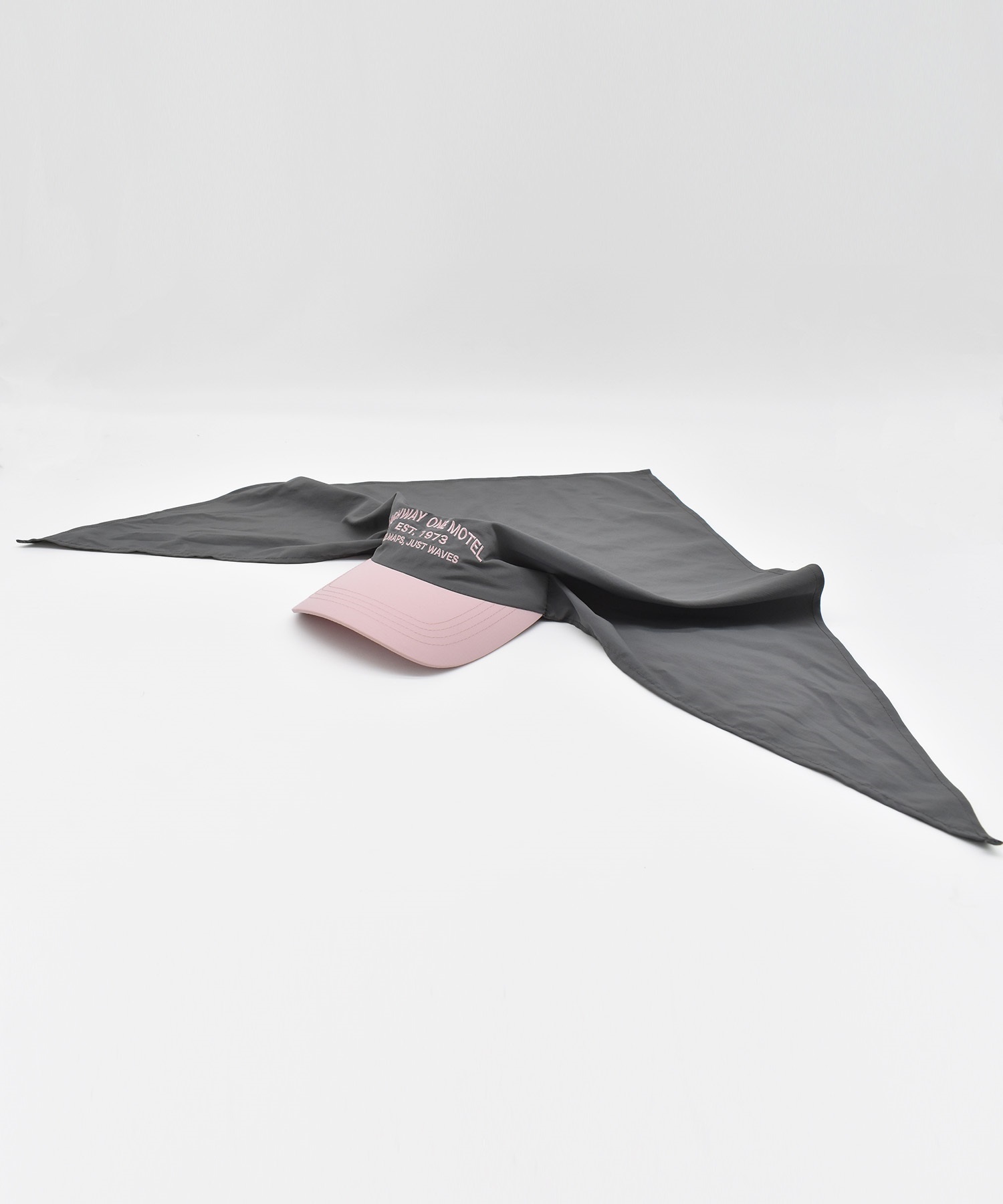 RIKKA FEMME リッカファム キャップ つば付きバンダナ UVバンダナキャップ RFA6S-1102(BEG-FREE)