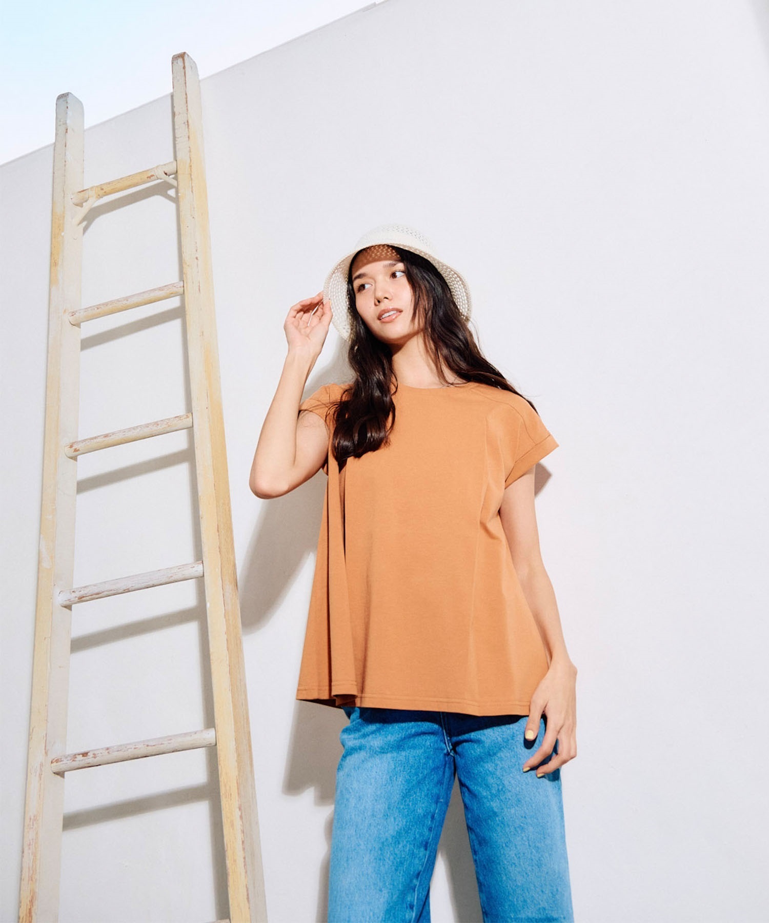 RIKKA FEMME リッカファム ハット バケットハット サマーニットハット RFA6S-1201(BEG-FREE)