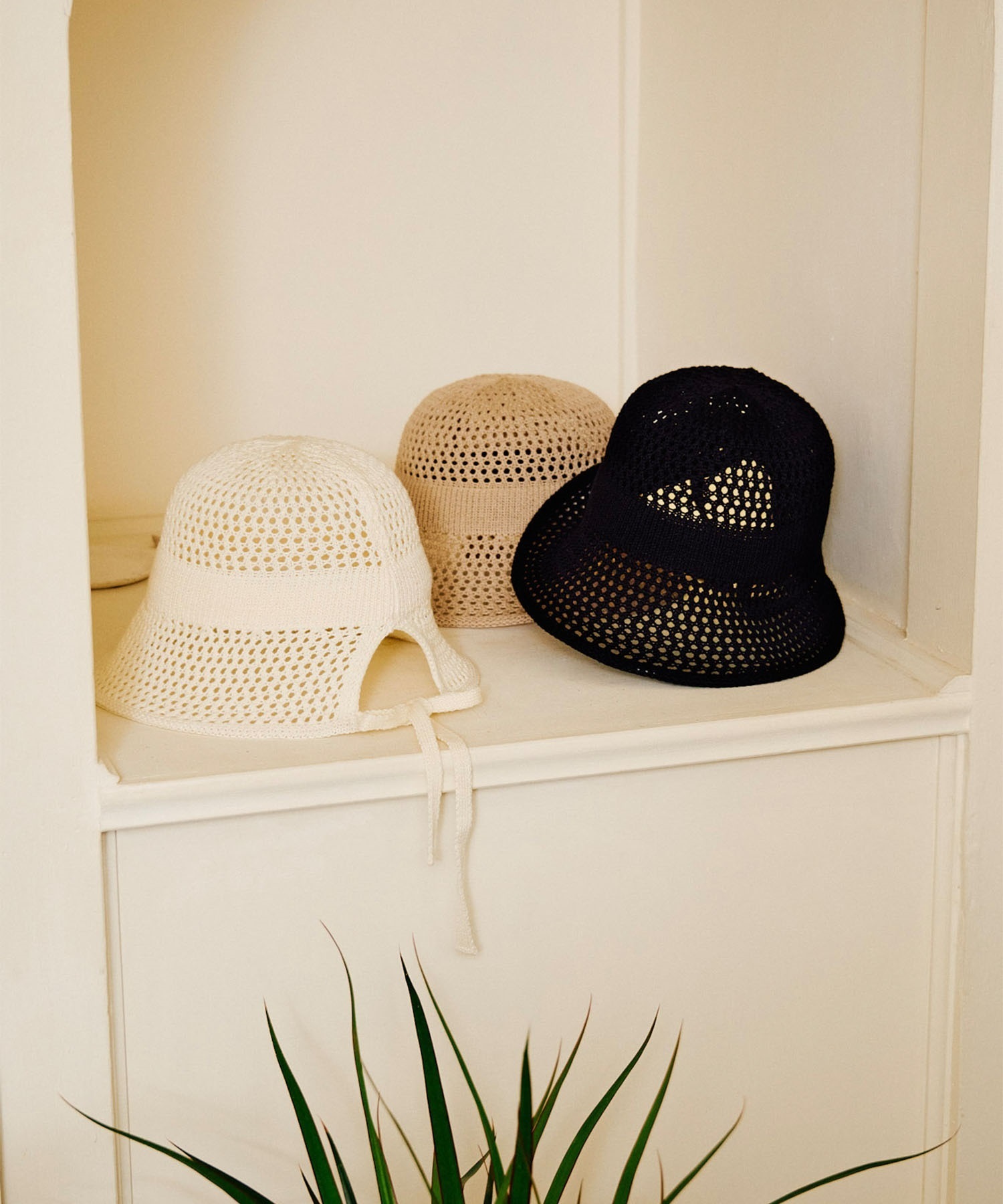 RIKKA FEMME リッカファム ハット バケットハット サマーニットハット