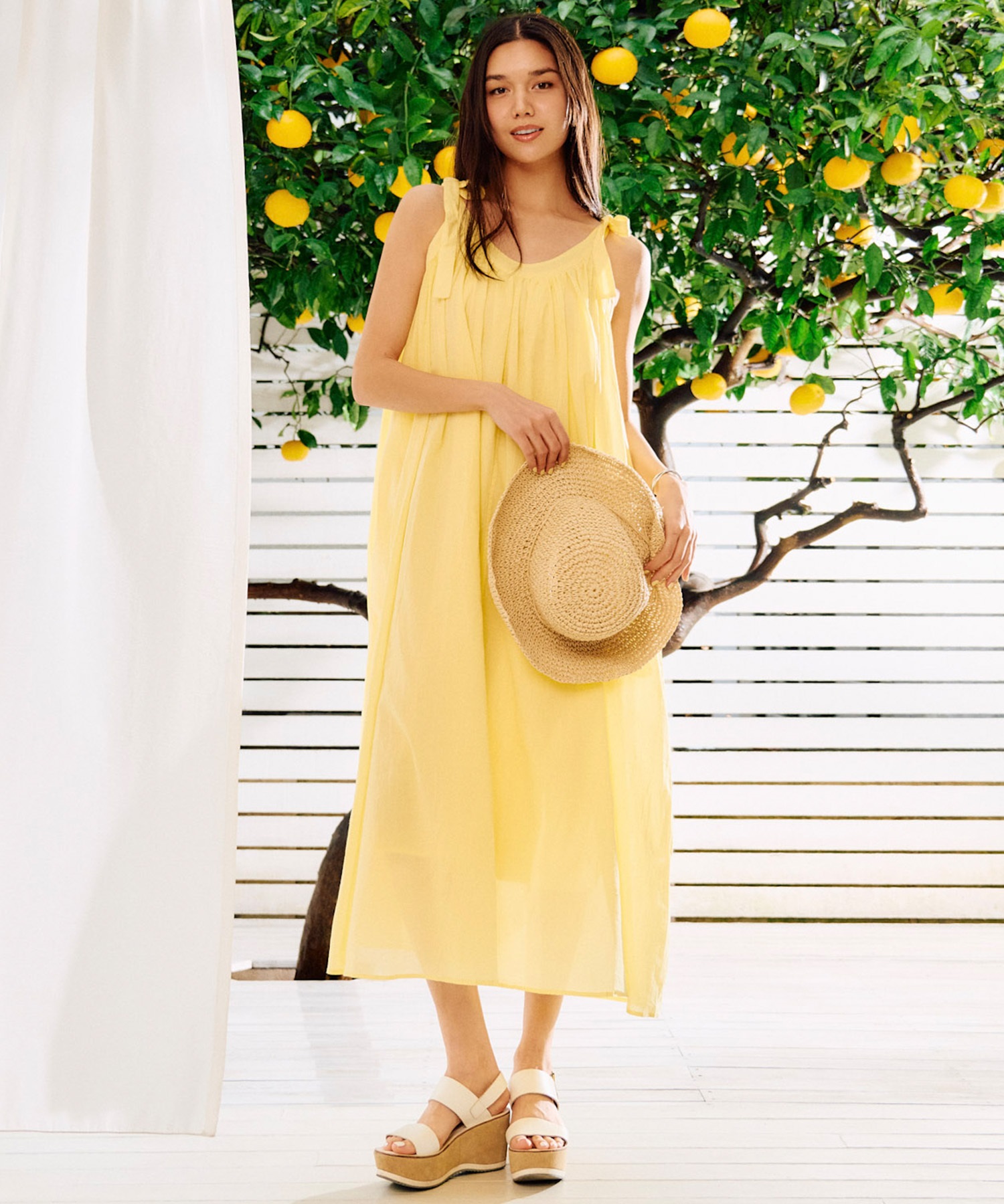 RIKKA FEMME リッカファム ハット ペーパーハット 麦わら帽子 RFA6S-1203(BRN-FREE)