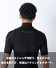 RIPCURL リップカール チェストジップ D PATRO 11RMSP ウェットスーツ スプリング メンズ(BLK-S/JP(M))