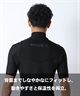RIPCURL リップカール チェストジップ D PATRO 11RMSP ウェットスーツ スプリング メンズ(BLK-S/JP(M))
