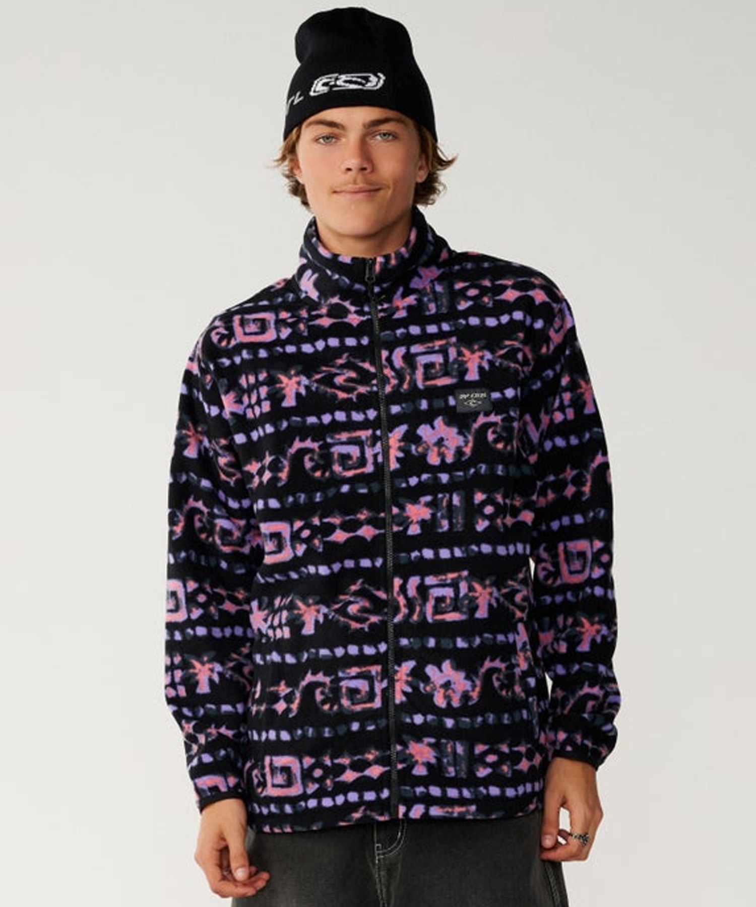RIP CURL リップカール ジャケット メンズ ロゴ SESSIONS POLAR FLEECE