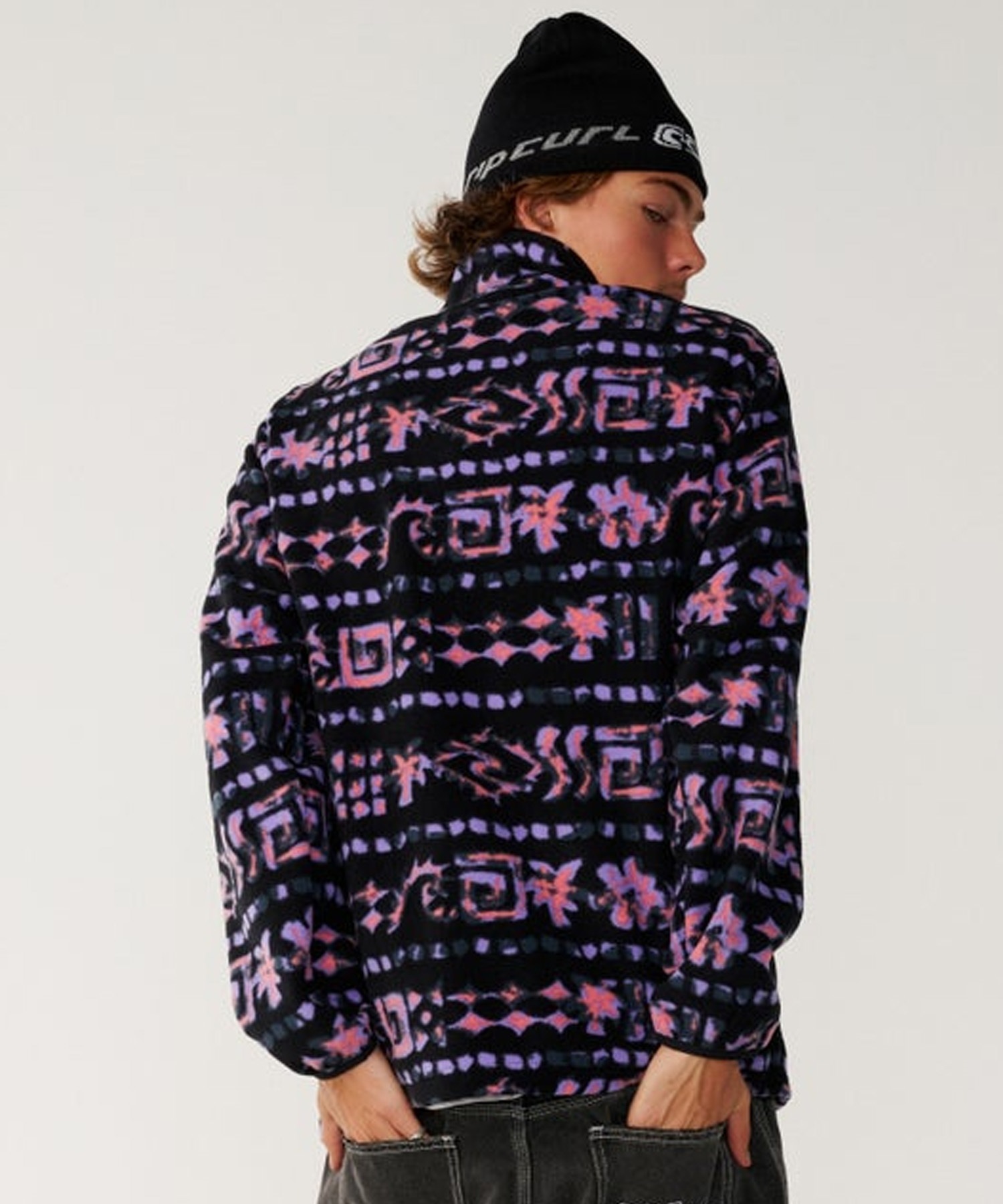 RIP CURL リップカール ジャケット メンズ ロゴ SESSIONS POLAR FLEECE