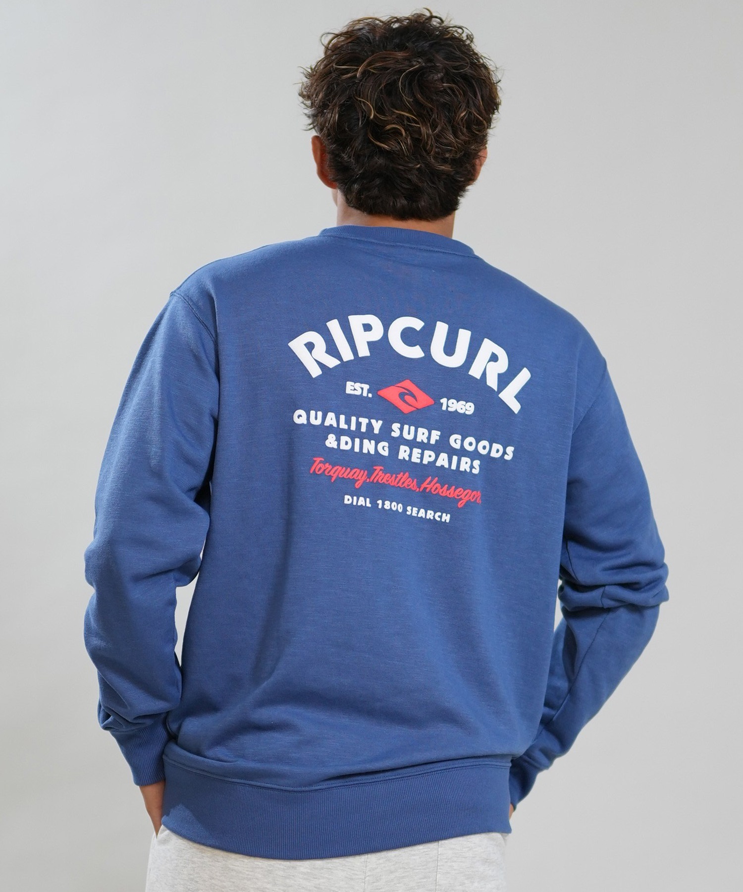 RIP CURL リップカール トレーナー スウェット メンズ バックプリント