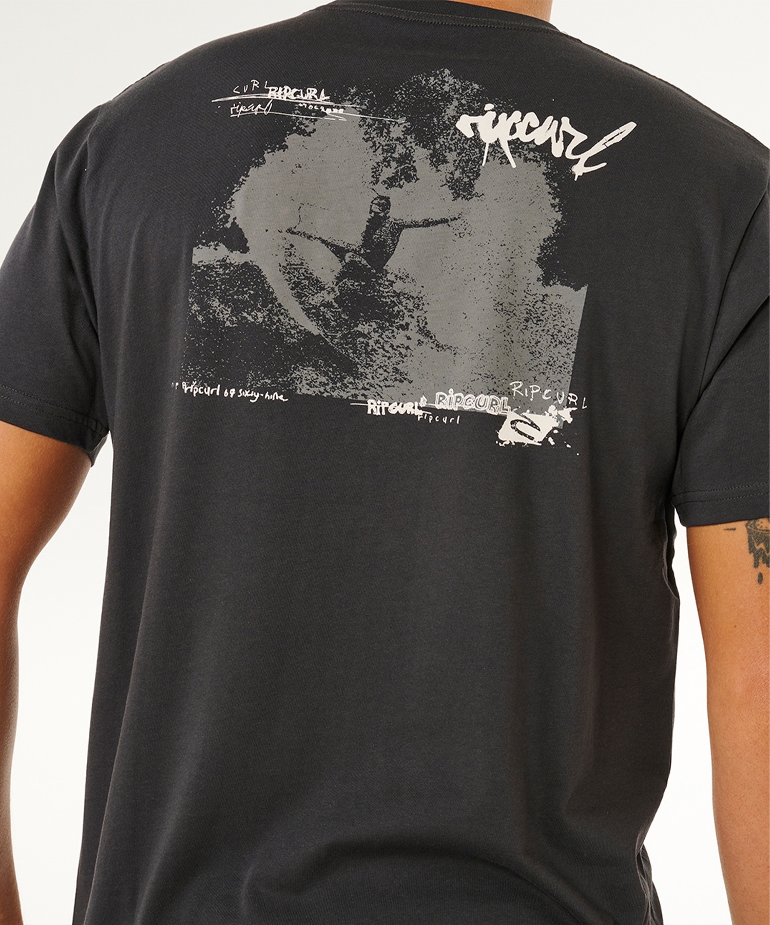 RIP CURL リップカール 半袖 Tシャツ メンズ バックプリント INNER