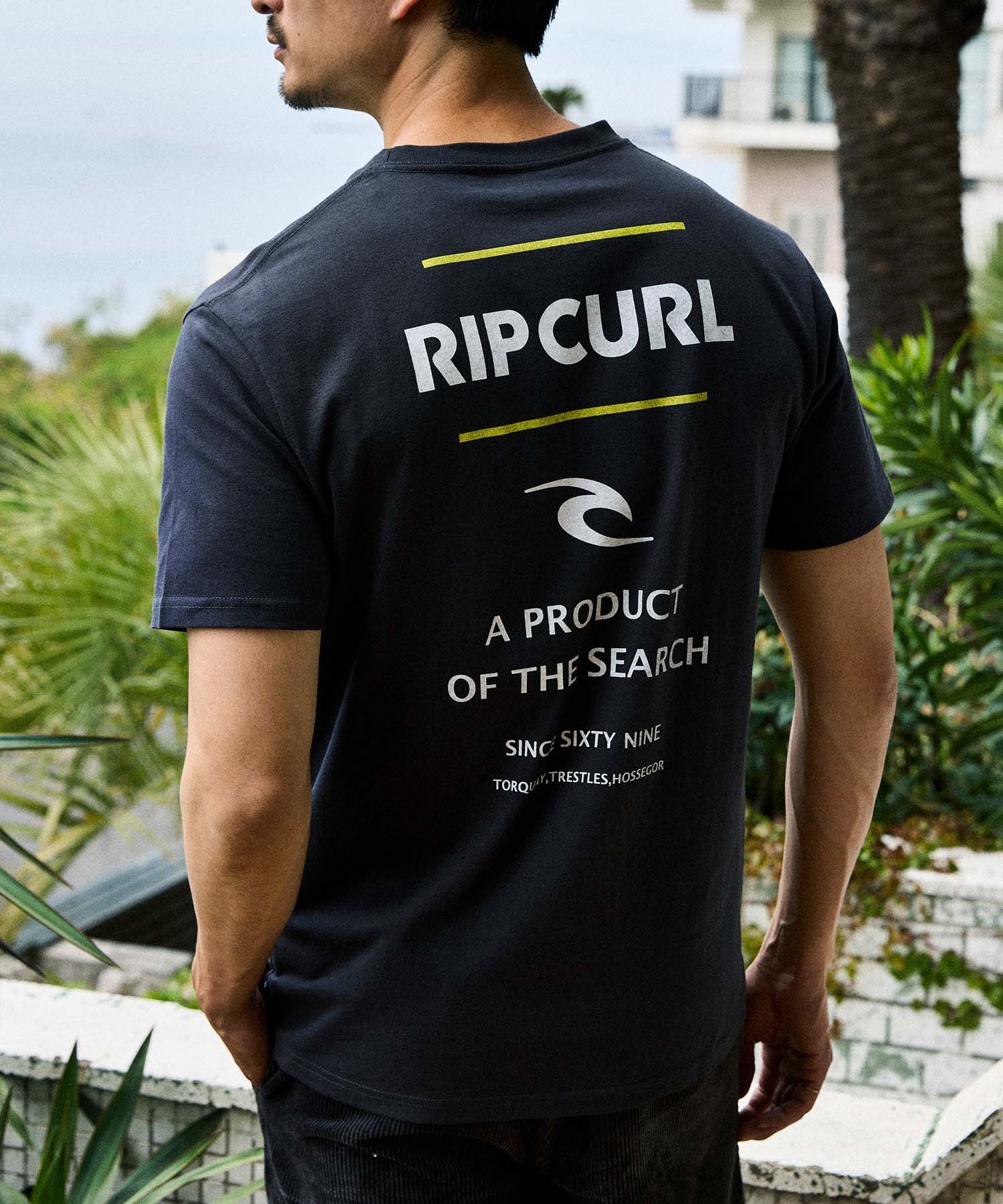 RIP CURL リップカール 半袖 Tシャツ メンズ PRODUCT SEARCH TEE RCM6S