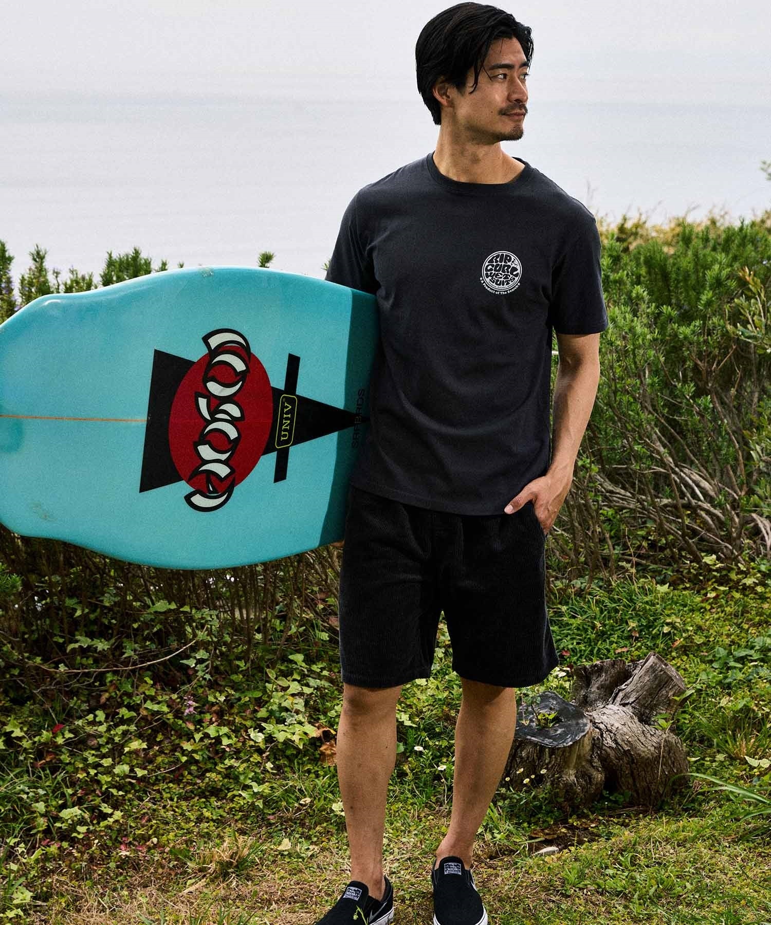 RIP CURL リップカール 半袖 Tシャツ メンズ WETTI PASSAGE ICON TEE
