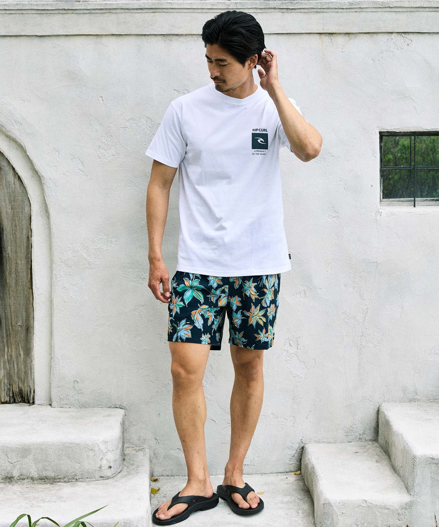 RIP CURL リップカール 半袖 Tシャツ メンズ BOXY TEE RCM6S-2104