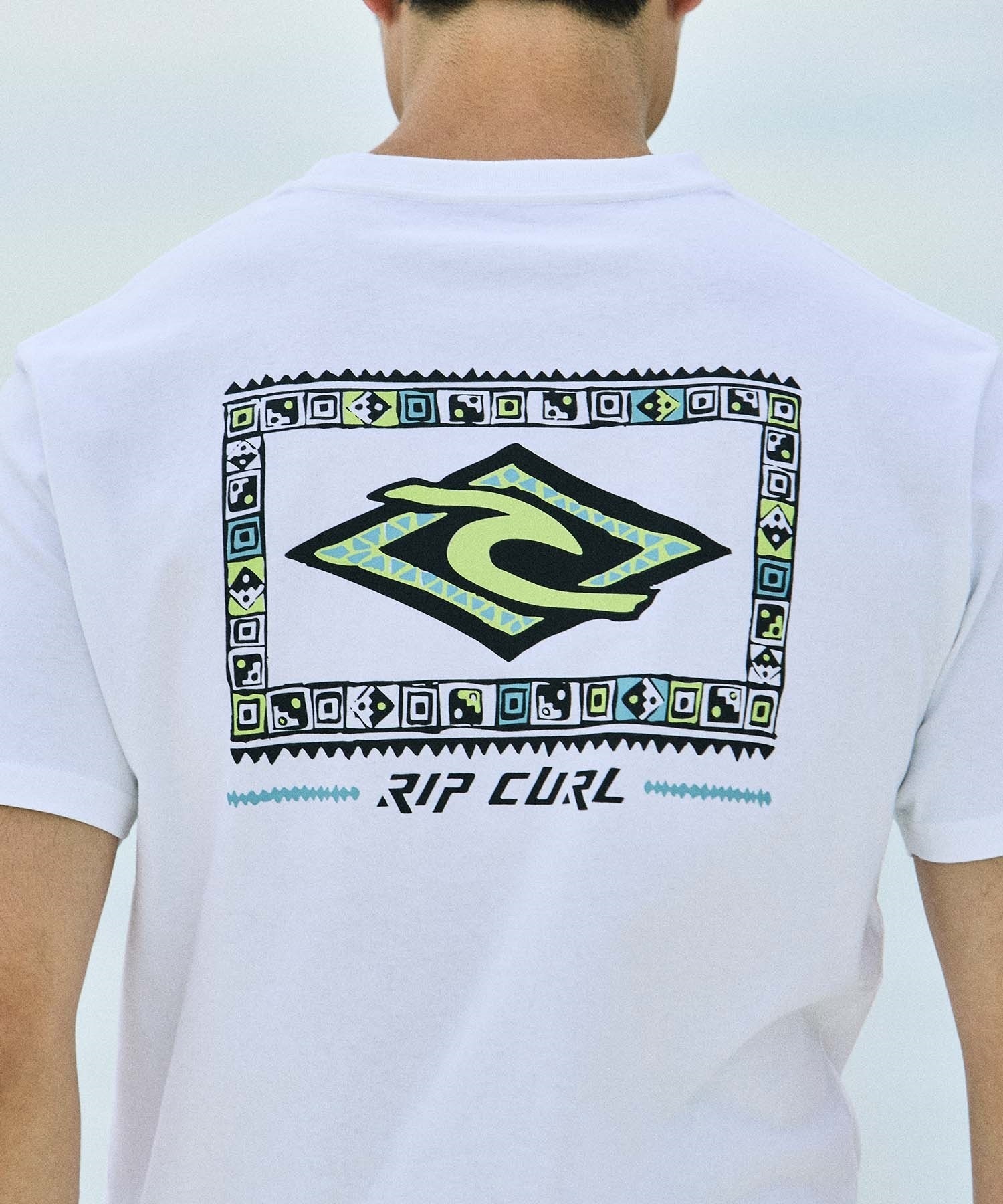 RIP CURL リップカール 半袖 Tシャツ メンズ バックプリント OF THE