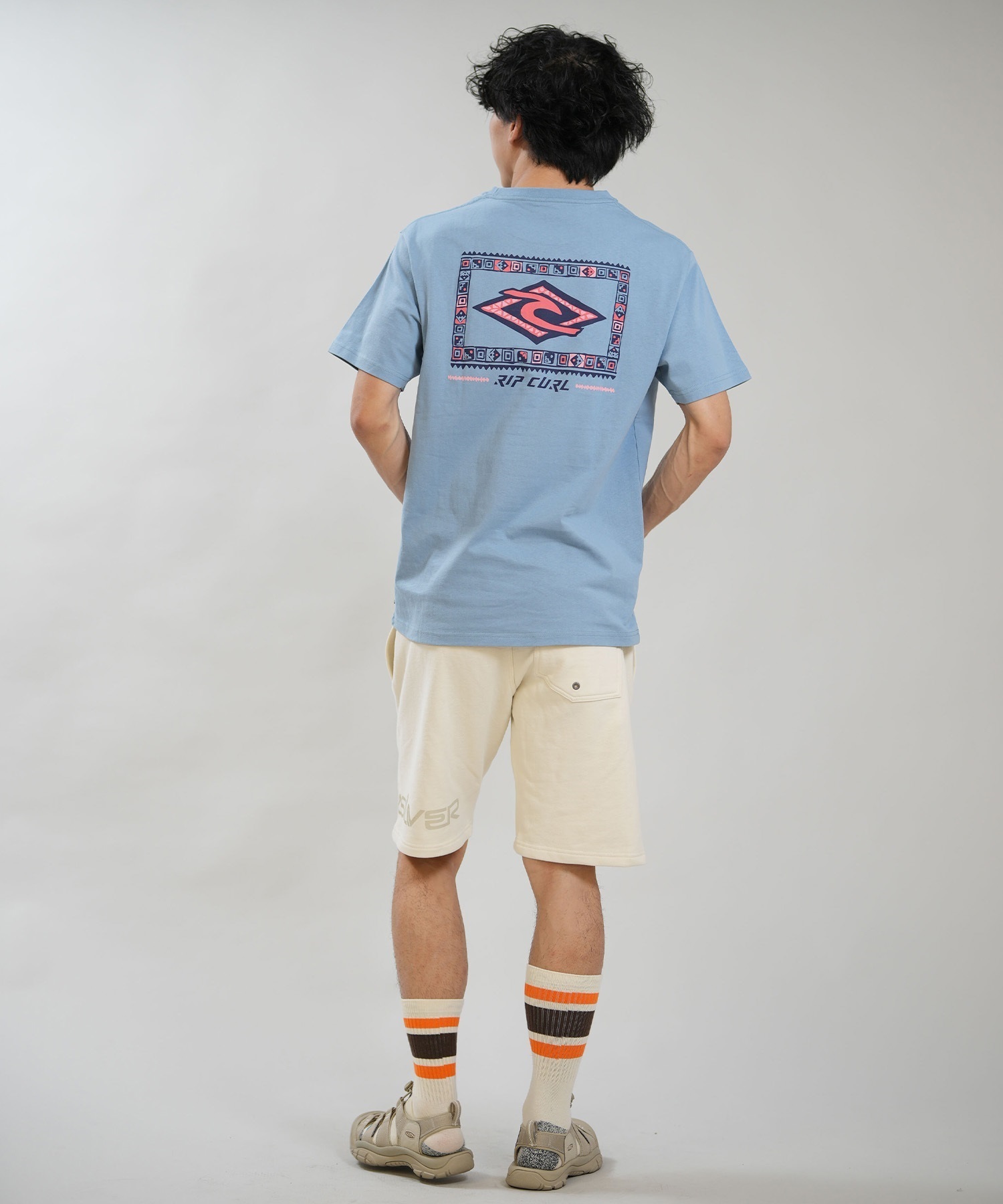RIP CURL リップカール 半袖 Tシャツ メンズ バックプリント OF THE