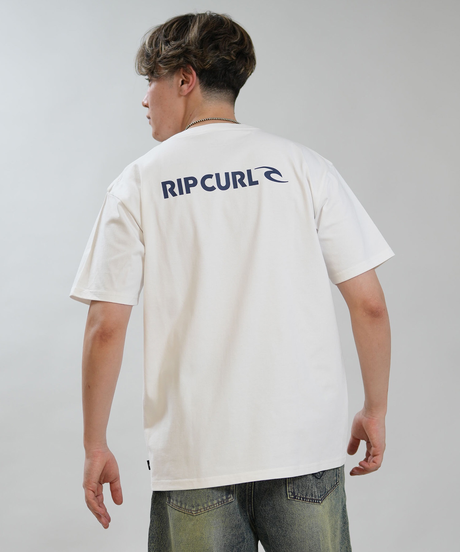 RIP CURL リップカール 半袖 Tシャツ メンズ 吸水速乾 BLADE LOGO SS