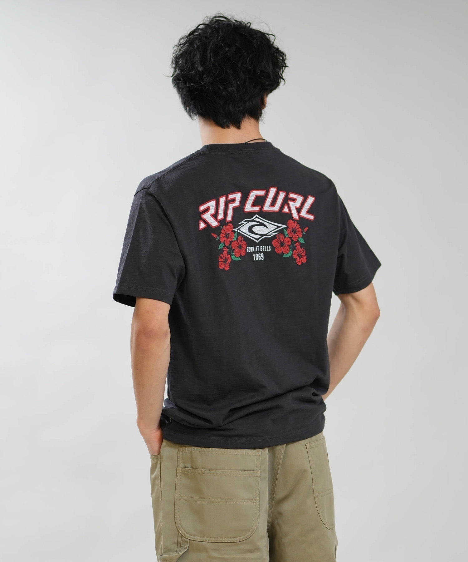 RIP CURL リップカール 半袖 Tシャツ メンズ バックプリント 69S CORP