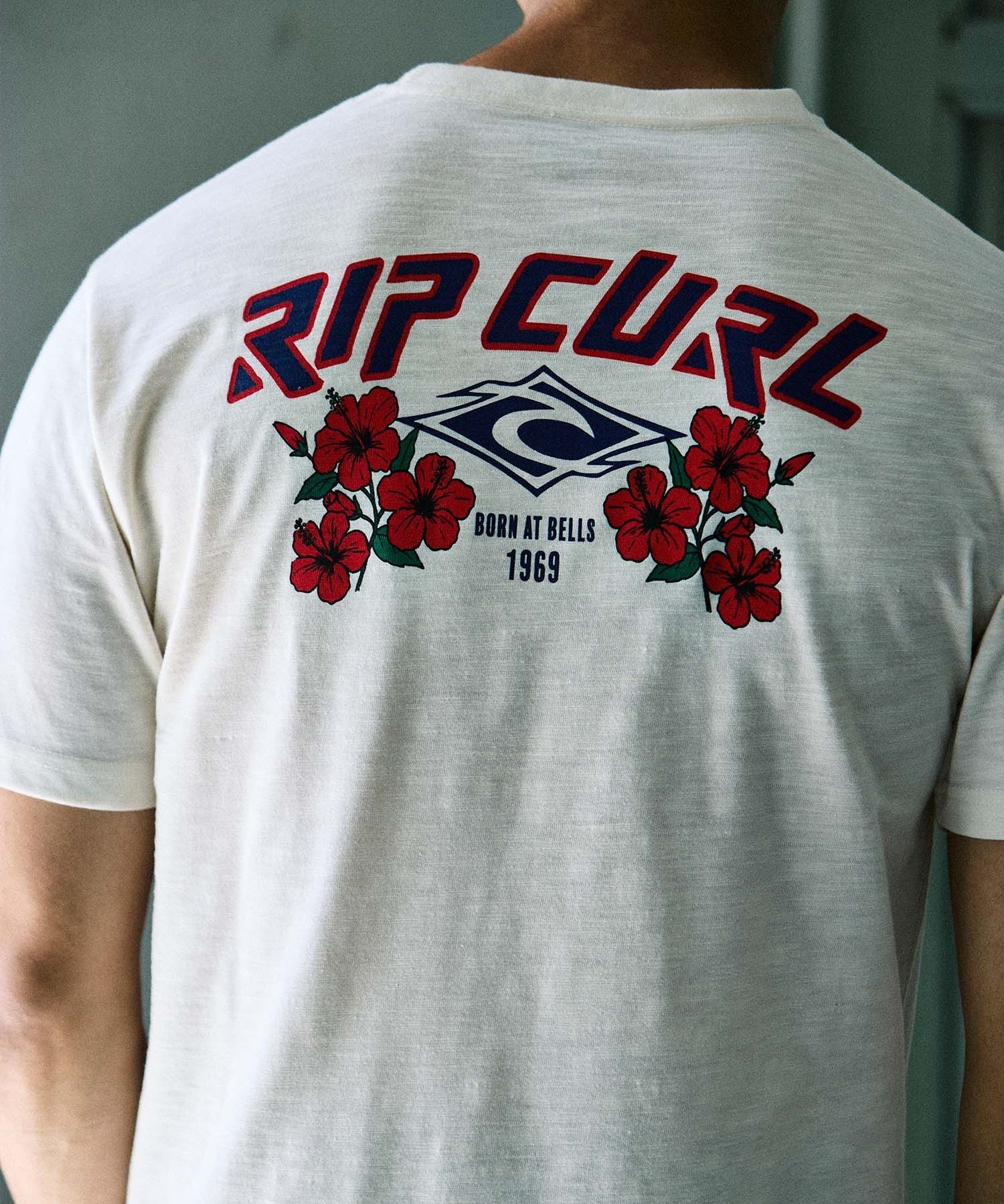 RIP CURL リップカール 半袖 Tシャツ メンズ バックプリント 69S CORP